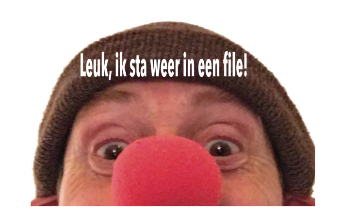 Leuk, ik sta weer in de file! File, relativeren Spiegel-Express
