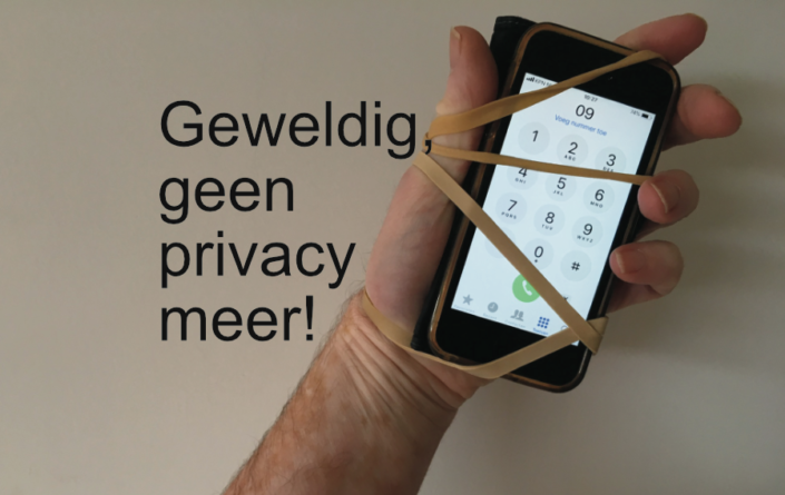 Geweldig, geen privacy meer! Geen privacy meer geweldig. Spiegel-Express